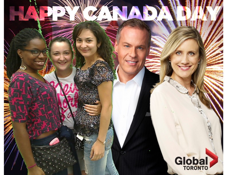 Marguieva Canada Day Celebration Square