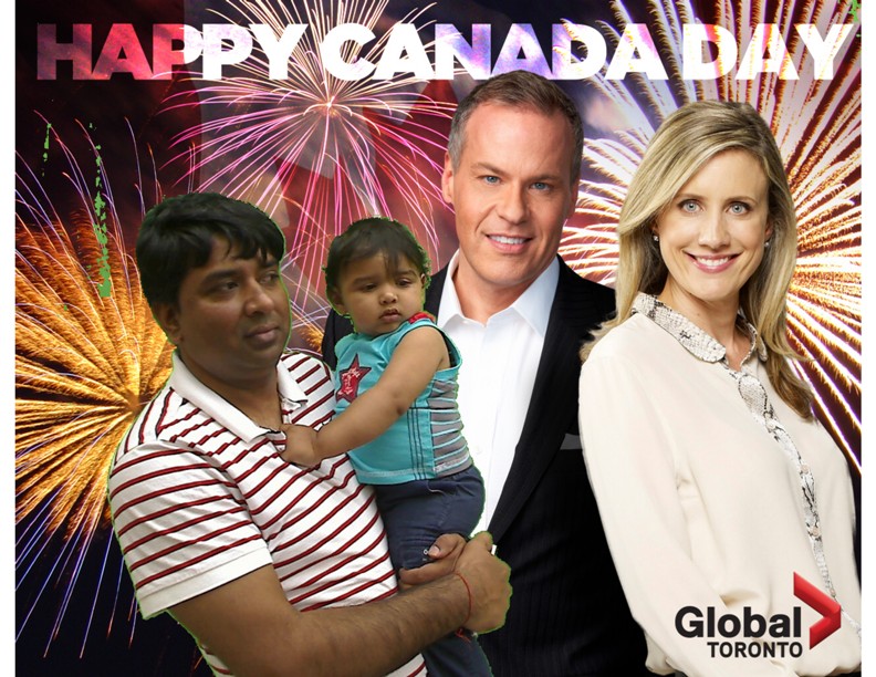 Nayan Canada Day Celebration Square