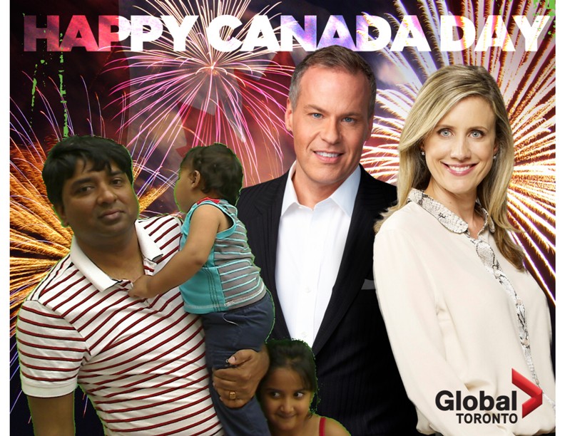 Nayan Canada Day Celebration Square