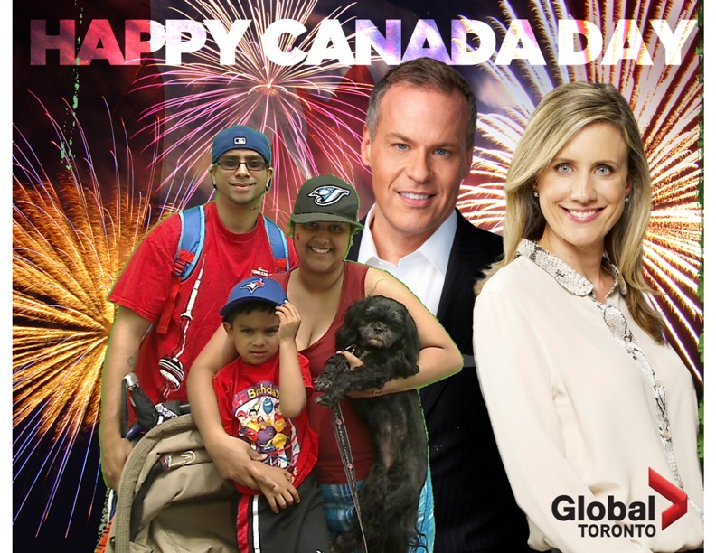 Ozorio-isaacs Canada Day Celebration Square