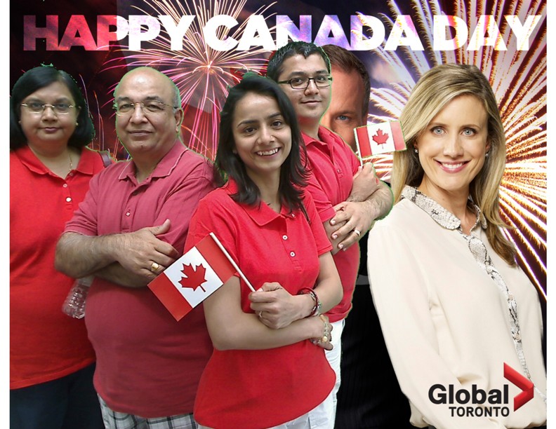 Parmar Canada Day Celebration Square