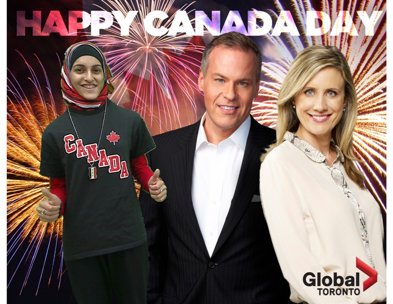 Salah Canada Day Celebration Square