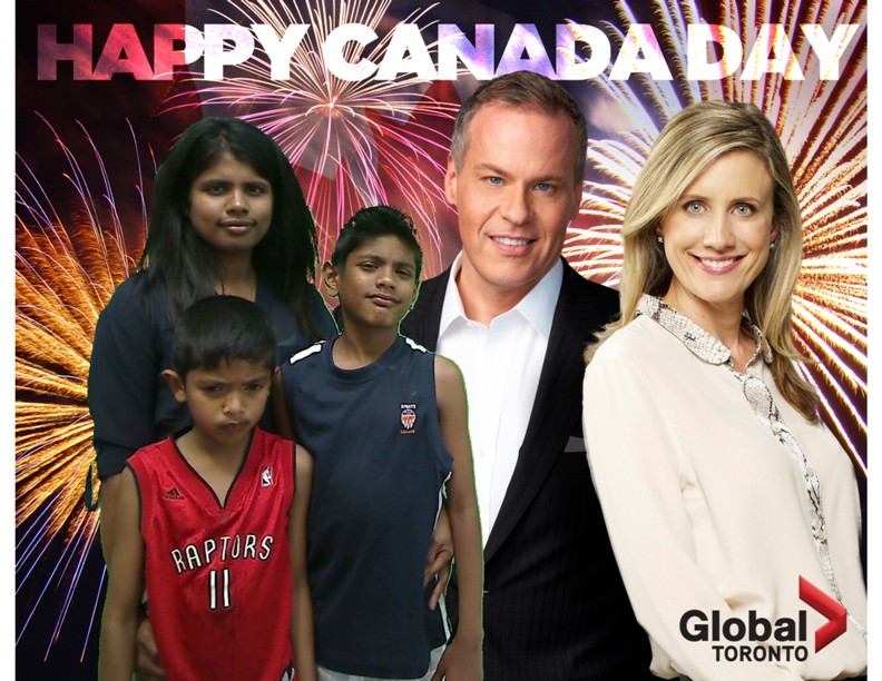 Shan Canada Day Celebration Square