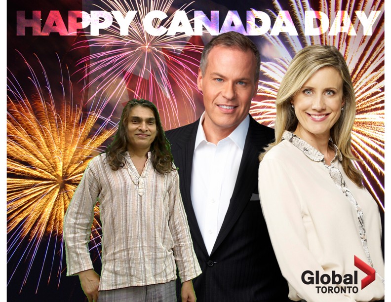 Sharma Canada Day Celebration Square