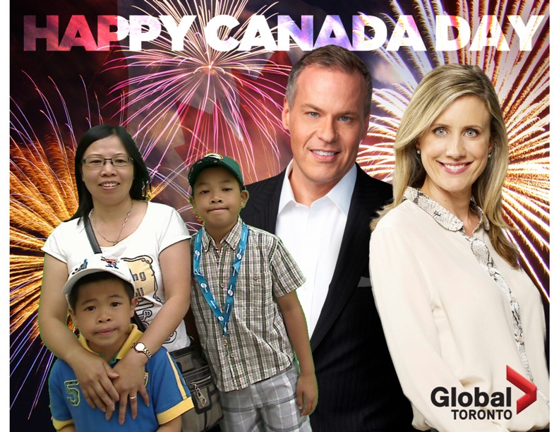 Tom Canada Day Celebration Square