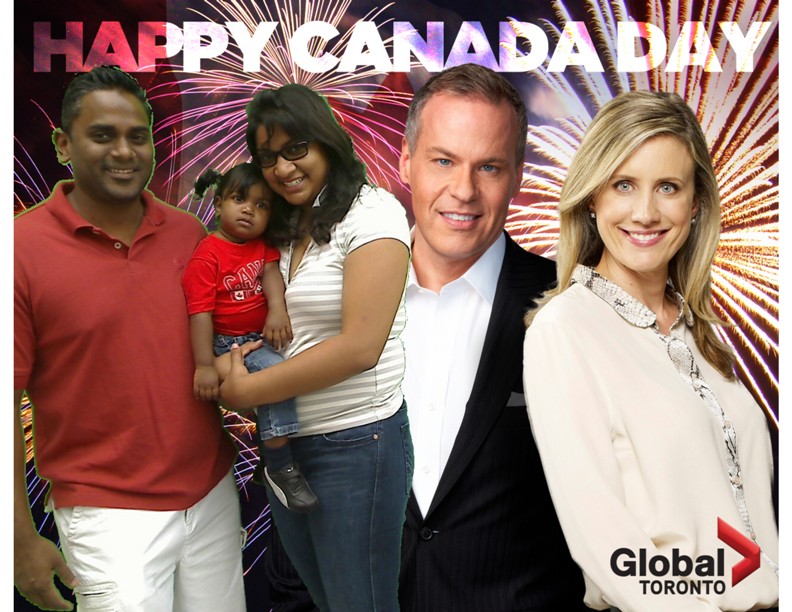 Wazette Canada Day Celebration Square