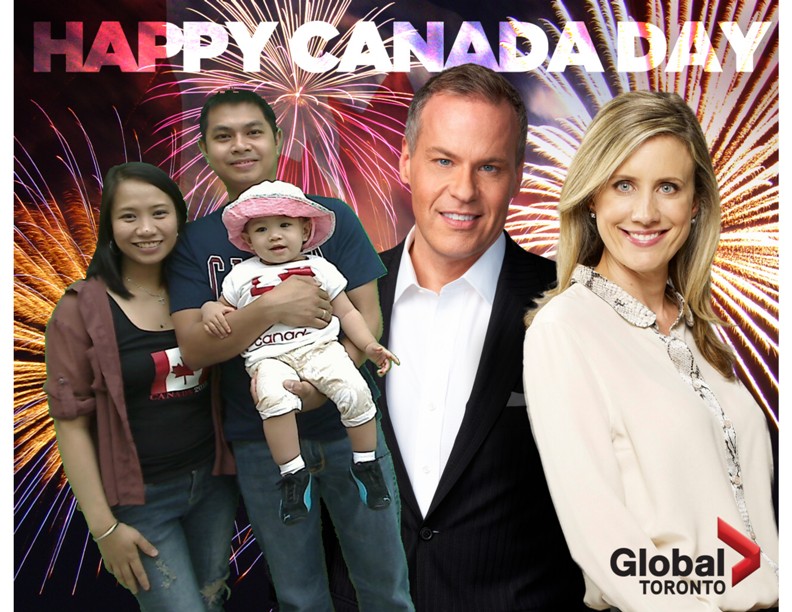 Zarasade Canada Day Celebration Square