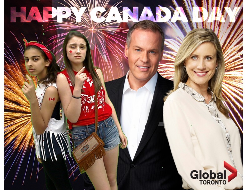 Zumney Canada Day Celebration Square