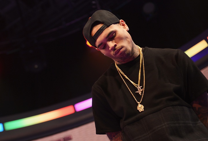 Chris Brown, pictured in April 2013.