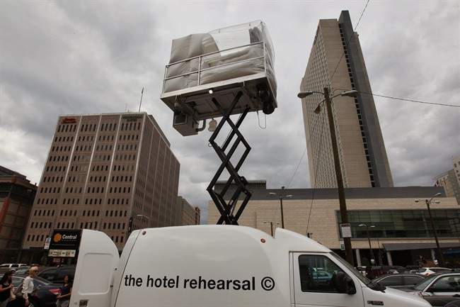 Denver hotel offers pop-up inflatable room