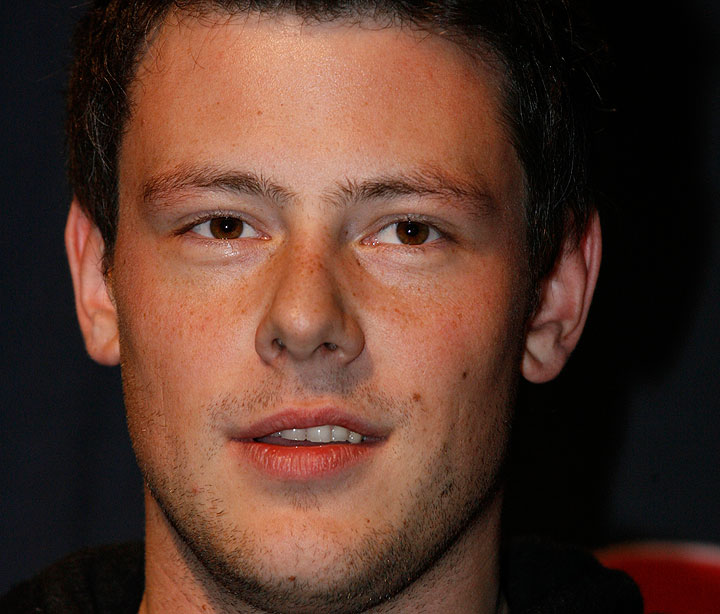 Cory Monteith appears at a special event in Toronto in 2009. 