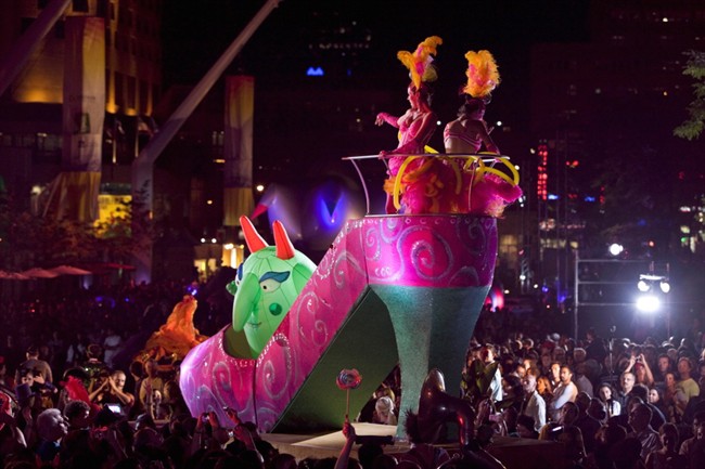 Just for Laughs festival-goers are seen in this undated handout photo.