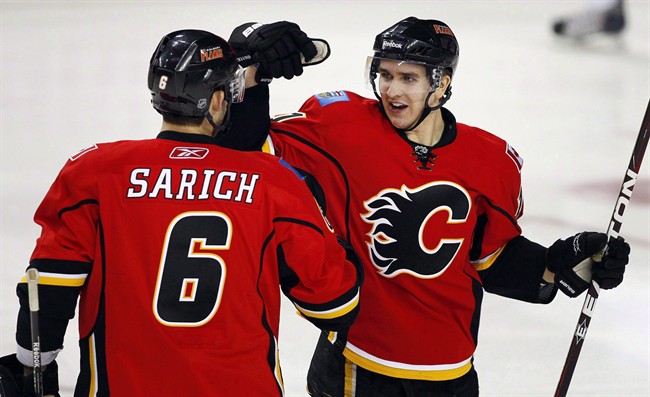 Calgary Flames sign centre Mikael Backlund - image