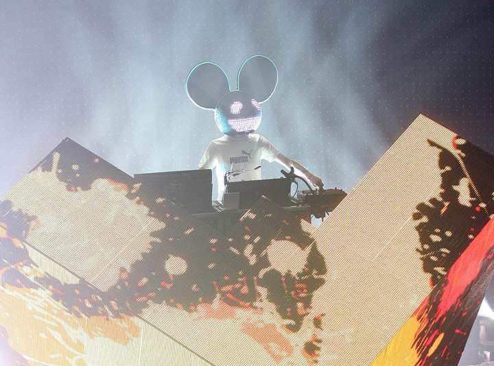 Deadmau5 performs in Toronto in 2011.