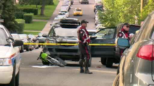 A 12-year-old boy has died, after he was hit by an SUV while riding a dirtbike.