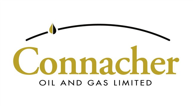 The logo of Connacher Oil and Gas Ltd. is shown.