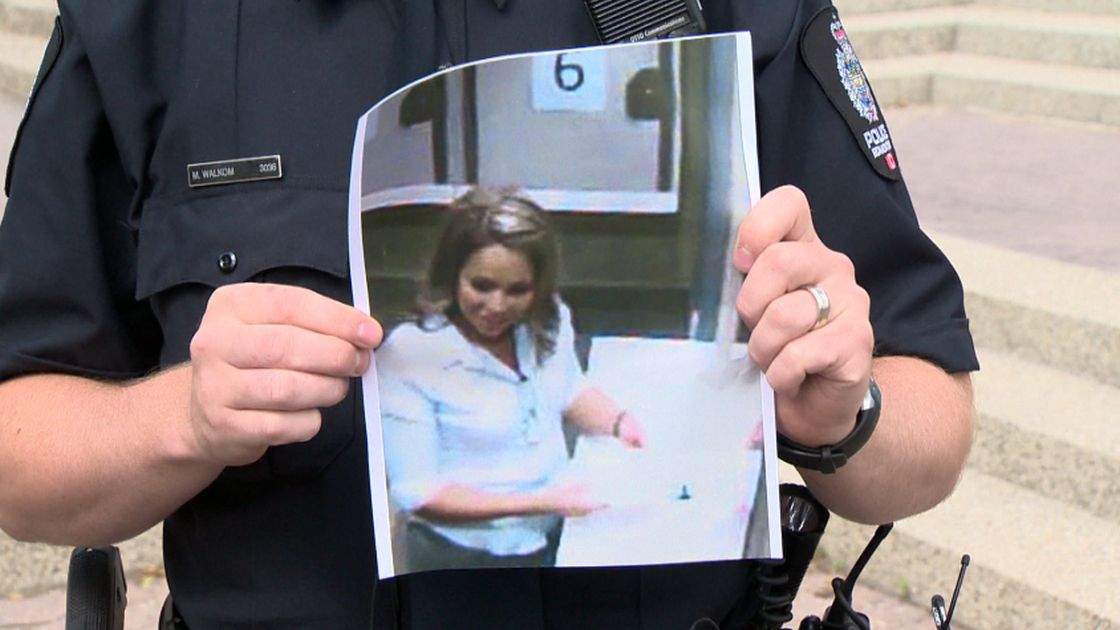 Investigators are looking for a woman they say is a person of interest in the case.