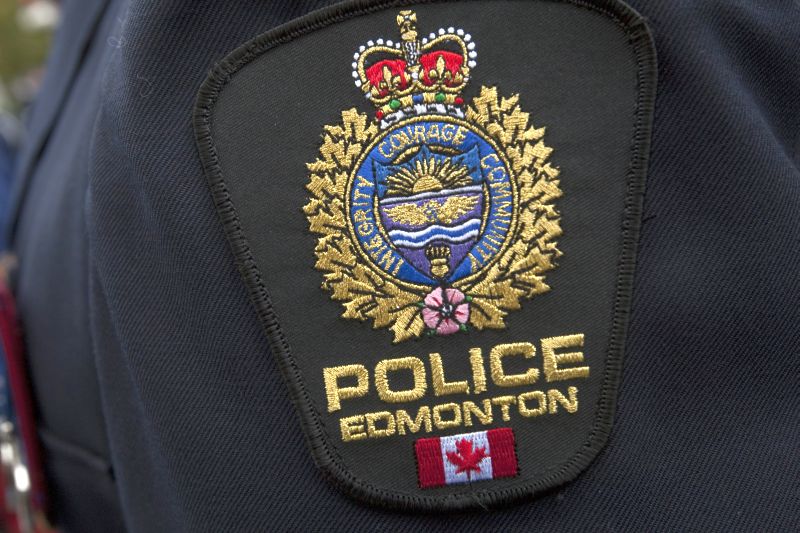 Edmonton police badge.