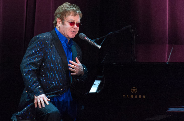 Elton John, pictured in June 2013.