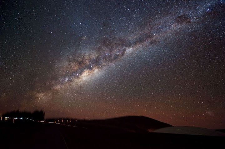 The Milky Way as it stretches across Chile's Atacama Desert.
