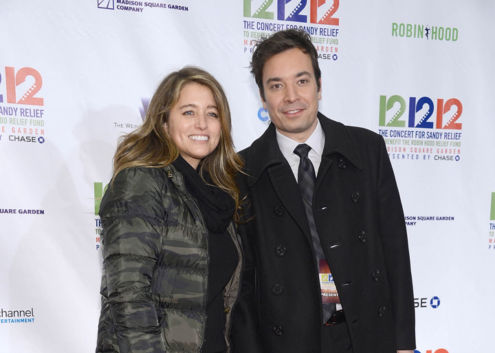 Nancy Juvonen and Jimmy Fallon, pictured in 2012.