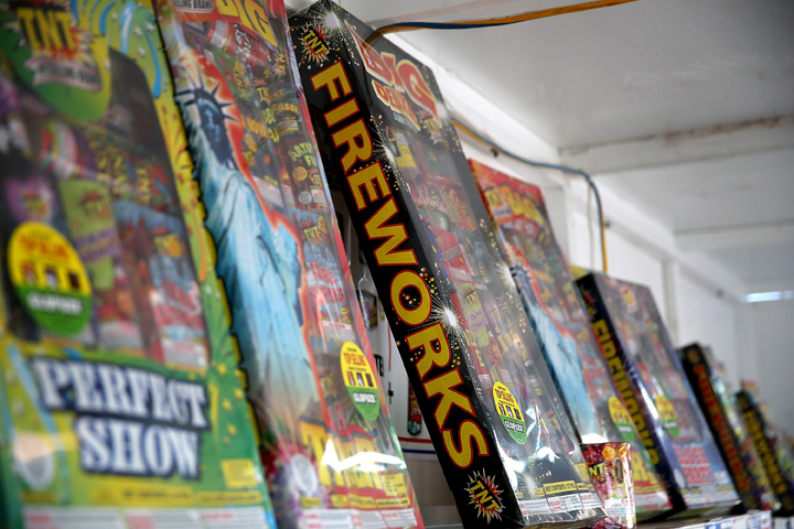 Not all fireworks will go off. Handle faulty explosives carefully.