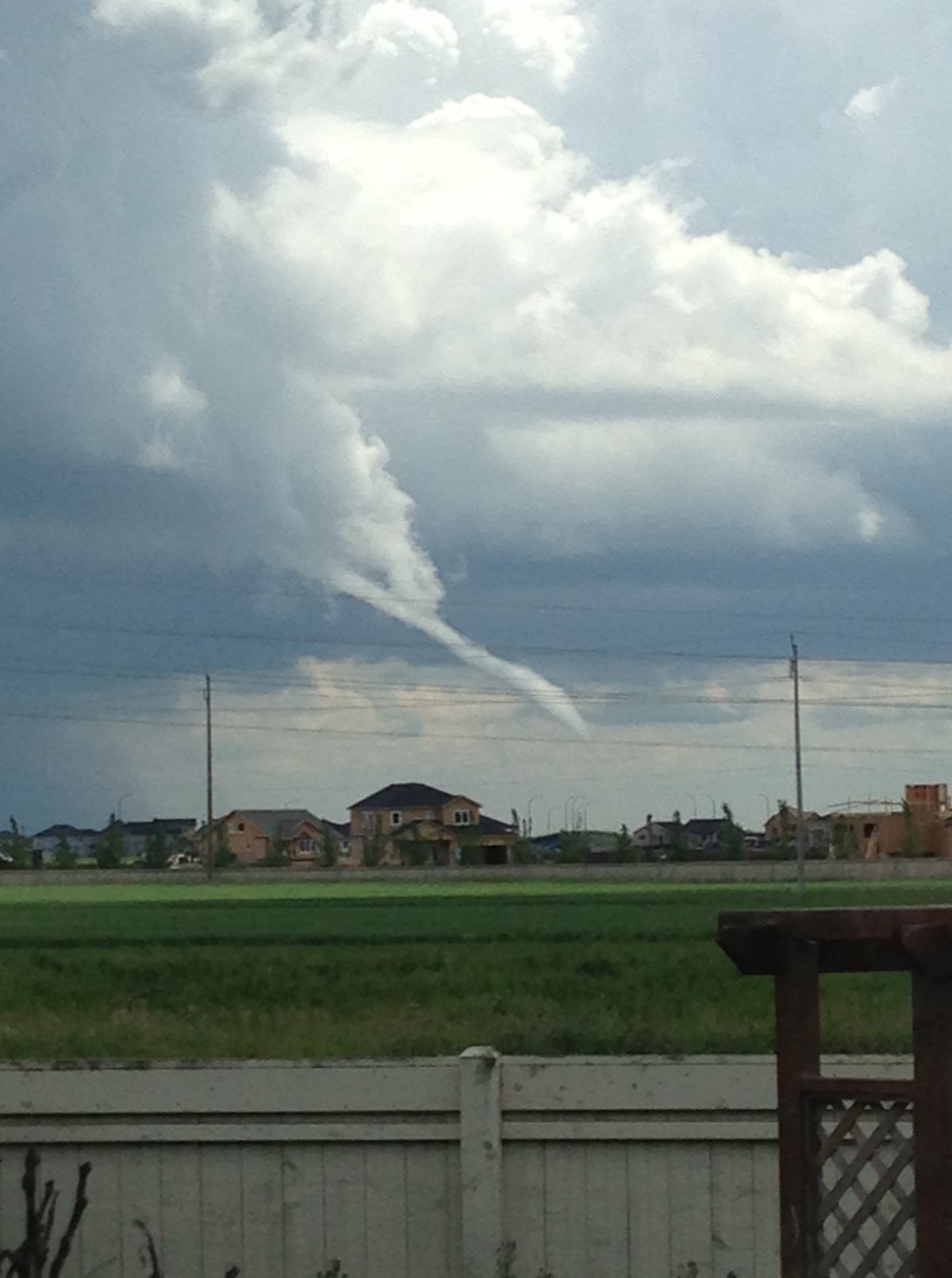 Funnel cloud spotted south of Winnipeg Winnipeg Globalnews.ca