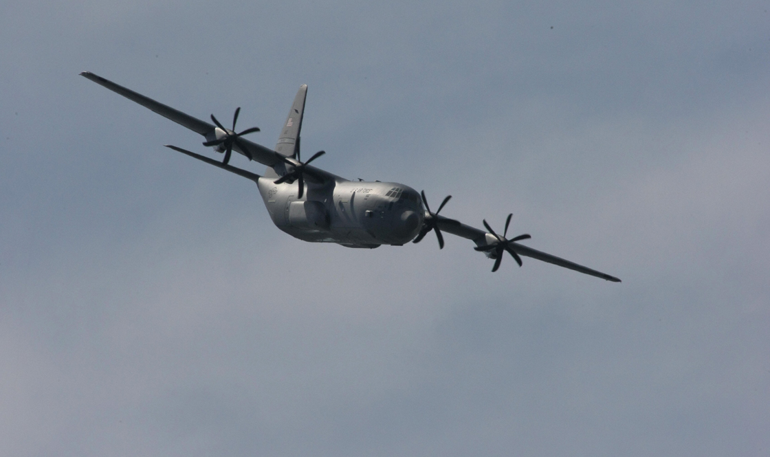 A Canadian military Hercules aircraft was used in the search for a missing helicopter and its pilot in northern Manitoba.