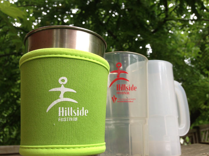 Hillside festival beer mugs