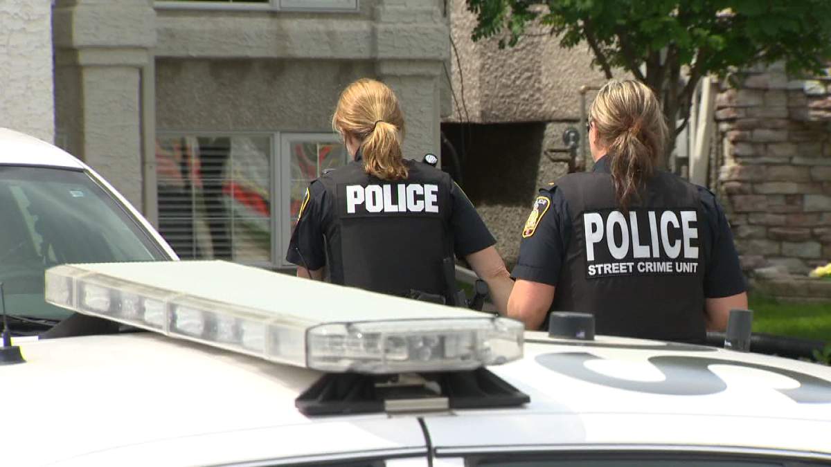 File image of Winnipeg Police Street Crime Unit members.