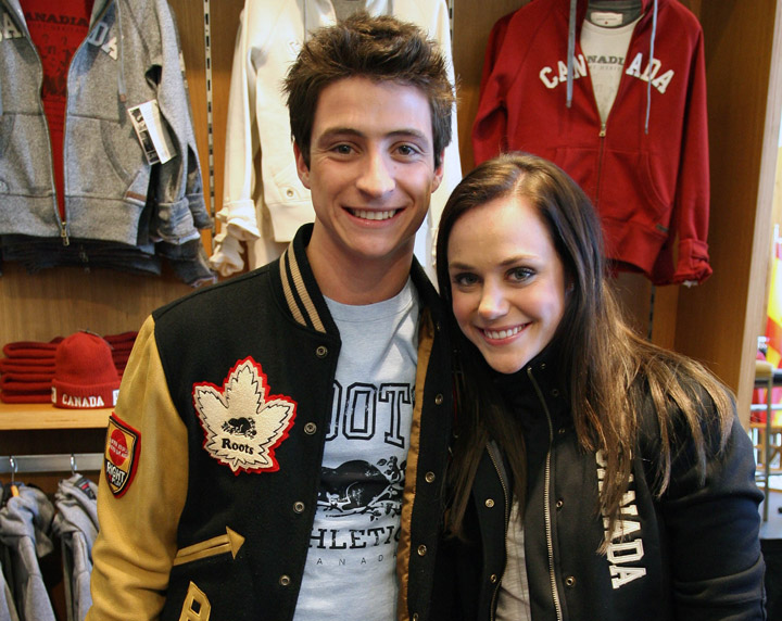 Scott Moir and Tessa Virtue, pictured in 2010.