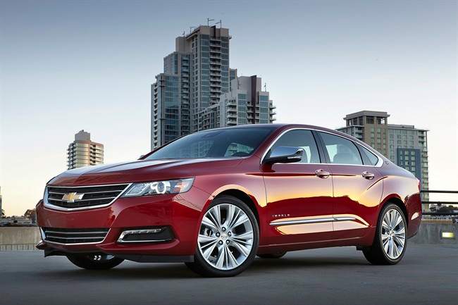 This undated photo provided by Chevrolet shows the 2014 Chevrolet Impala LTZ. 