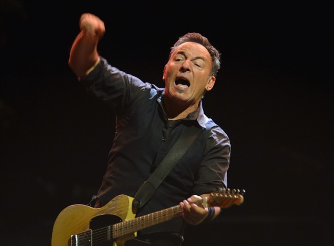 Bruce Springsteen, shown in this May 3, 2013 file photo, has cancelled an upcoming concert in North Carolina in light of a recently passed law restricting the rights of LGBTQ individuals.