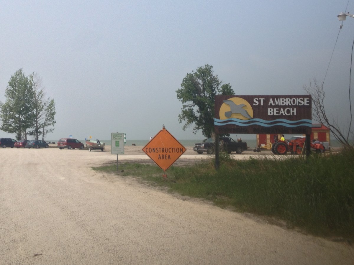 Day-use areas at St. Ambroise beach now open to the public, province said on July 5, 2013.