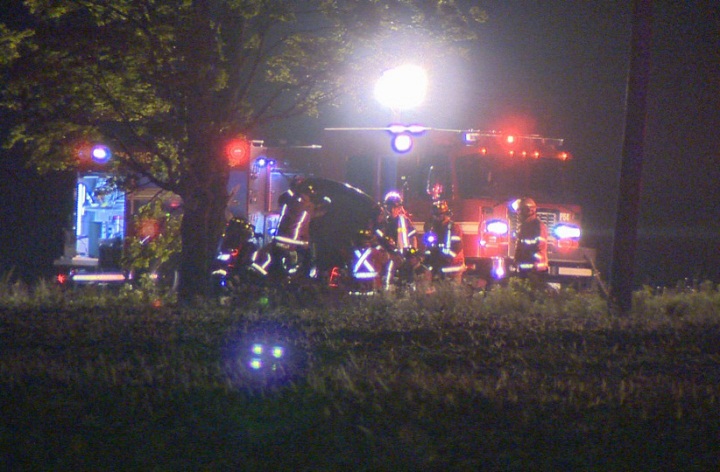A woman is dead after her car crashed into a tree in Pickering overnight.