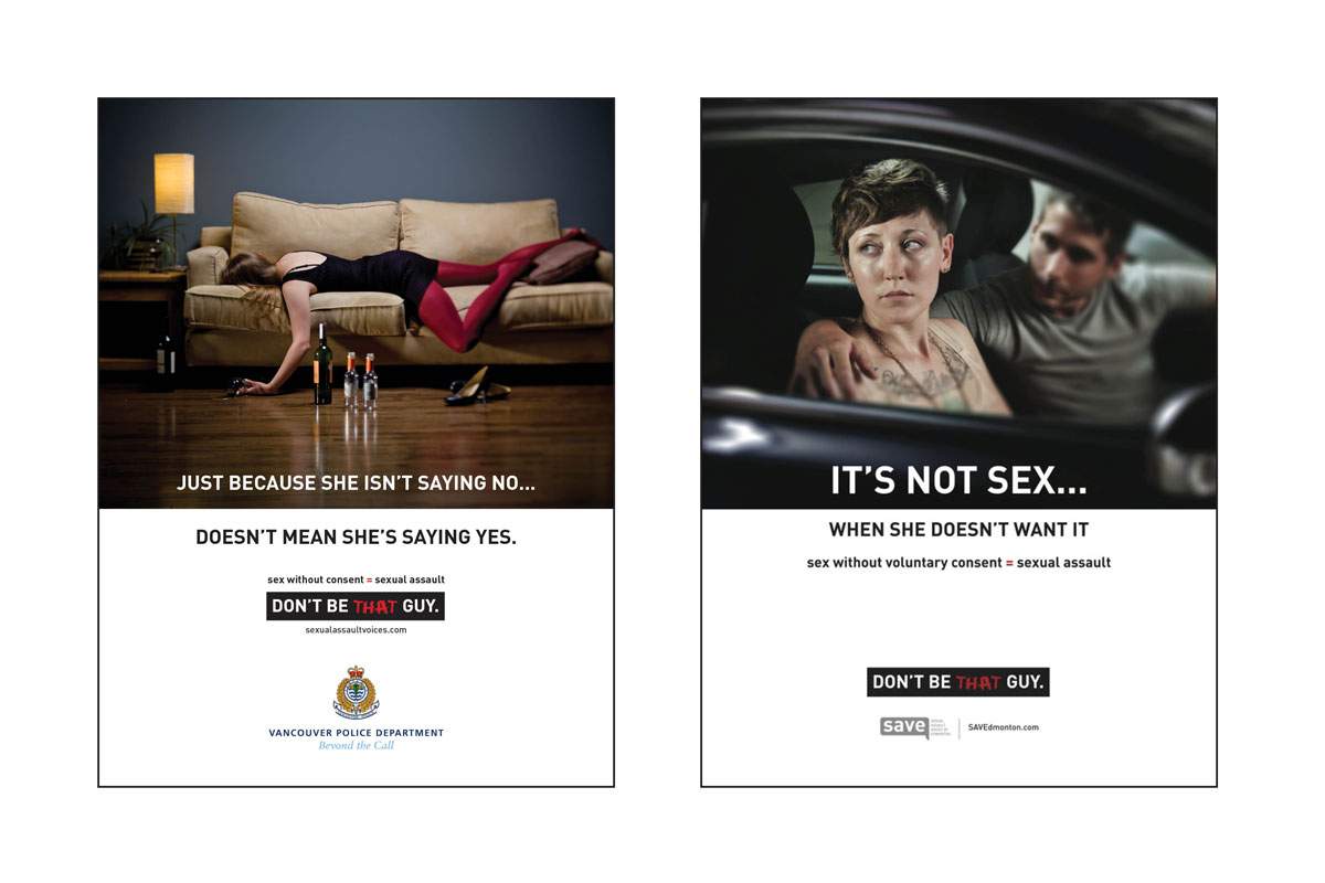 Edgy ‘Don’t Be That Guy’ campaign hopes to reduce sexual violence against women - image