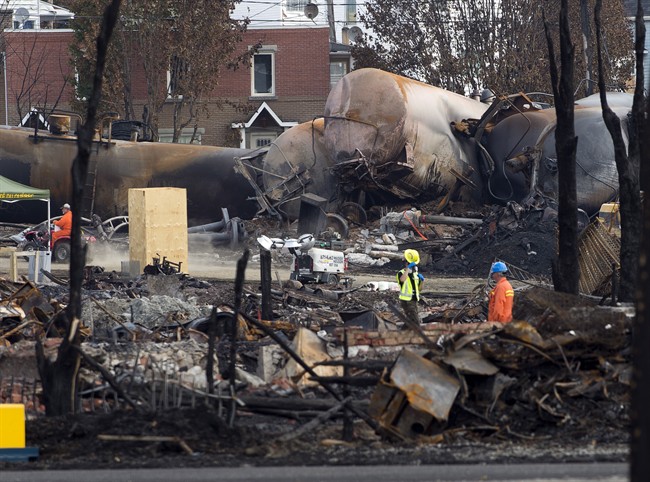  Authorities have established a number of
people they believe have been killed in the Lac-Megantic train
disaster.
