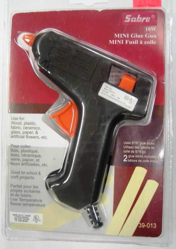 Sabre glue guns have been recalled.