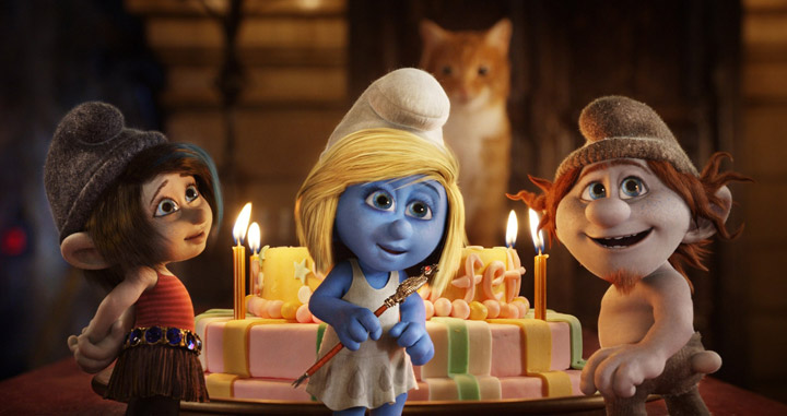 A scene from 'The Smurfs 2.'.