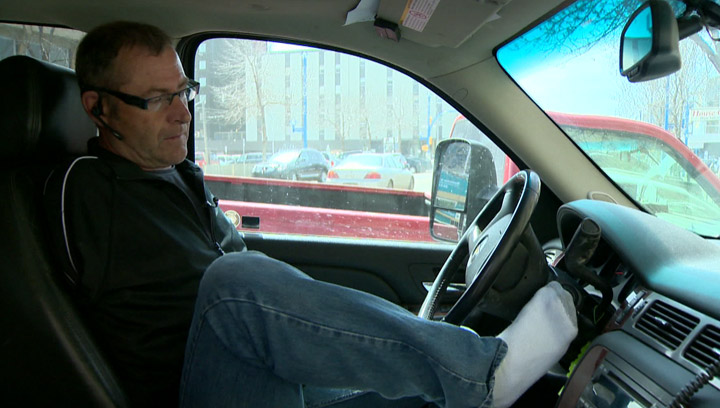Crown tosses ticket for armless Saskatoon driver Steve Simonar after province grants exemption for him to drive without a belt.