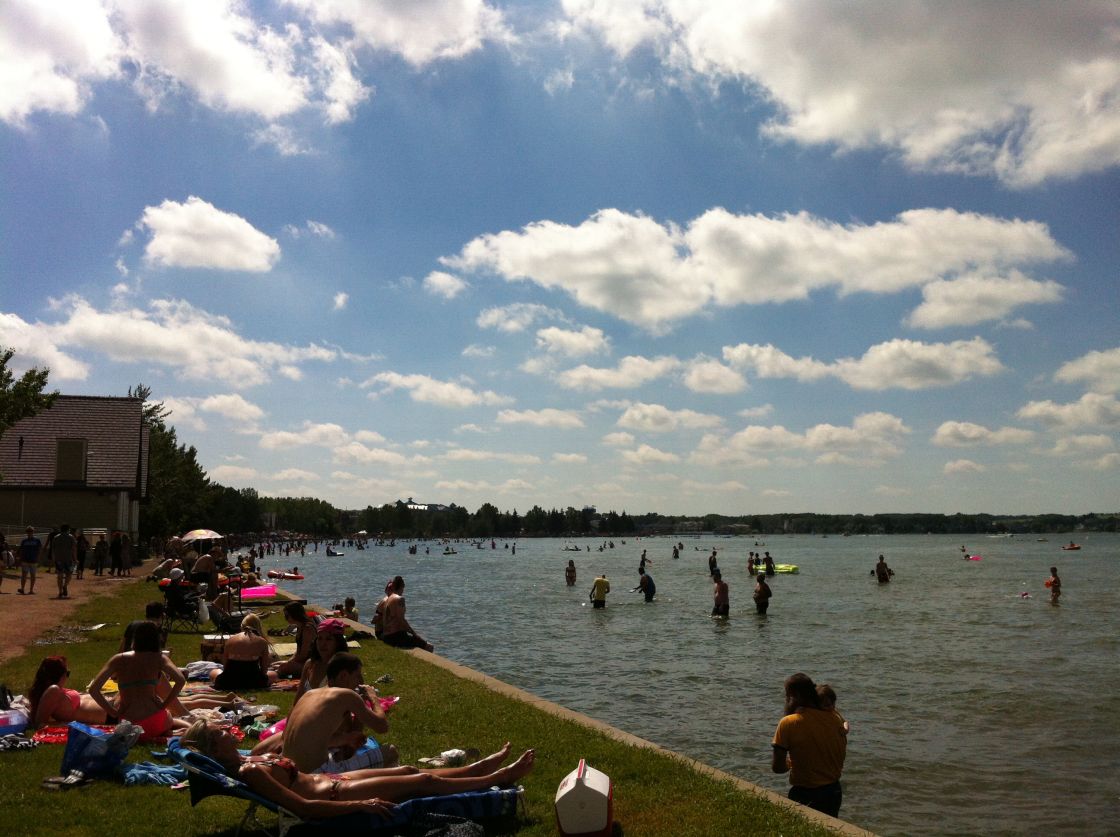 The government announced $131 million in funding for critical water projects, including a new wastewater line between Sylvan Lake and Red Deer.