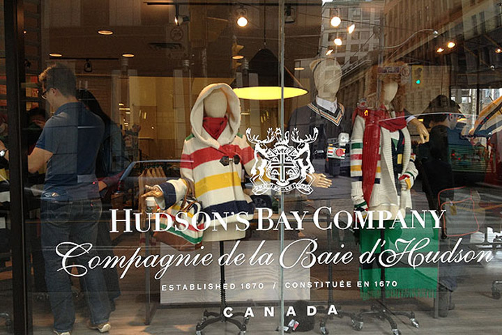 Canadian retailer Hudson's Bay Co. saw sales climb by double digits across all banners in the latest three-month stretch.