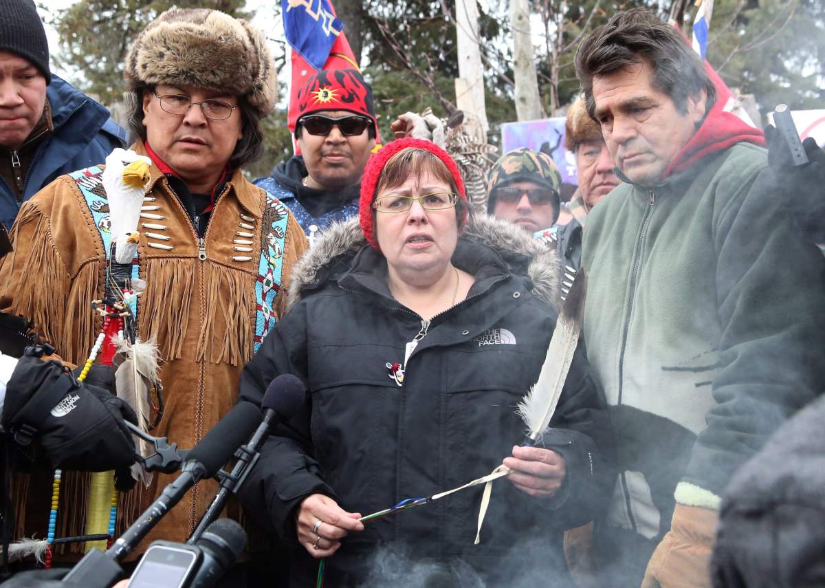 Attawapiskat Chief Theresa Spence