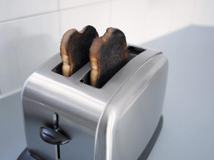 Firefighters in England have a big problem on their hands after having to free hundreds of people with body parts trapped in household objects, including a man whose penis was stuck in a toaster.

