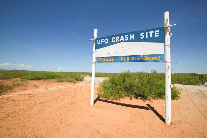 The quirky day of UFO appreciation coincides with the anniversary of the Roswell UFO conspiracy, when an unidentified object fell from the sky and crash landed on a ranch near Roswell, New Mexico.