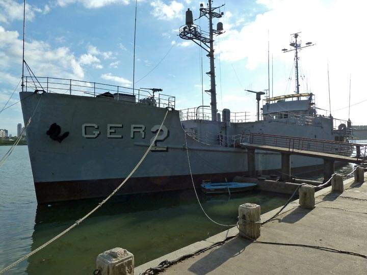 With a fresh coat of paint and a new home along the Pothong River, the USS Pueblo, a spy ship seized off North Korea's east coast in the late 1960s, is expected to be unveiled this week as the centerpiece of a renovated war museum to commemorate what North Korea calls "Victory Day," the 60th anniversary this Saturday of the signing of the armistice that ended hostilities in the Korean War.