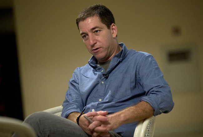 Journalist Glenn Greenwald speaks during an interview with the Associated Press in Rio de Janeiro, Brazil, Sunday, July 14, 2013. 