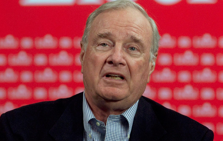 Former prime minister Paul Martin in a file photo from January 2012.