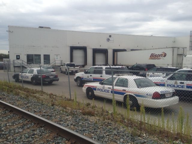 Body found at Capital Paper Recycling Ltd. at 148 Street and 128 Avenue on Friday, August 9, 2013.