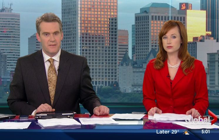 Shaye Ganam and Jennifer Crosby anchor the August 14, 2013 edition of the Morning News.